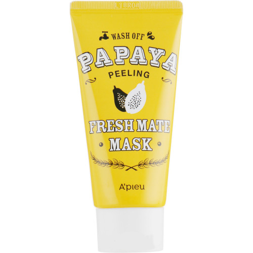 Gesichtspeeling-Maske mit Papayaextrakt, 50 ml