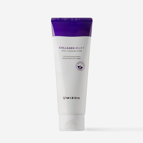 Cleansing facial foam with collagen and milk protein, 150 ml