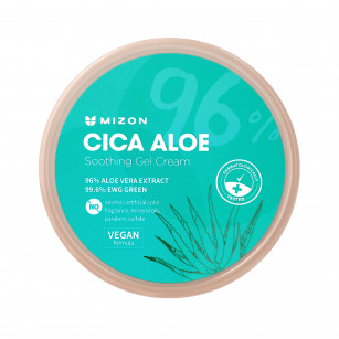 Beruhigende Aloe 96% Gel-Creme für den Körper